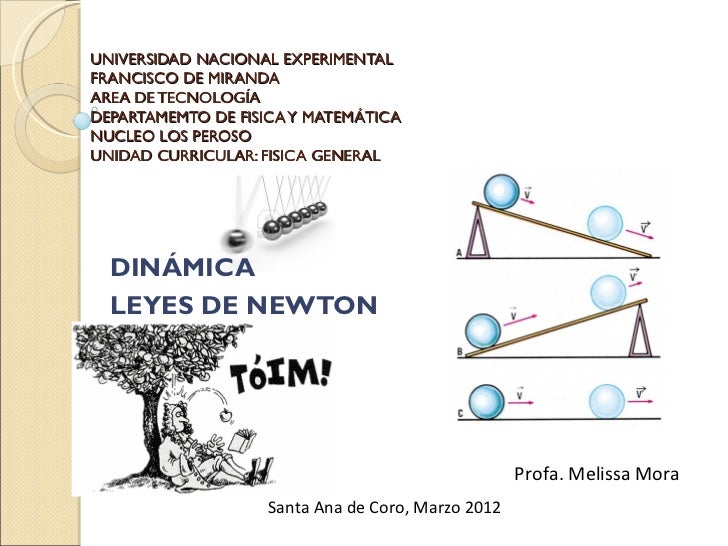 Leyes de Newton: SEGUNDA LEY DE NEWTON