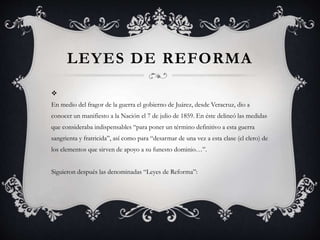 Leyes de reforma