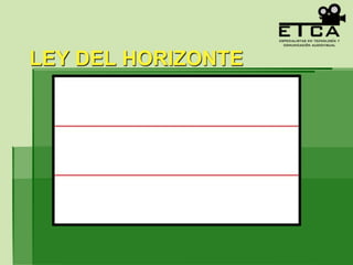 LEY DEL HORIZONTE
 