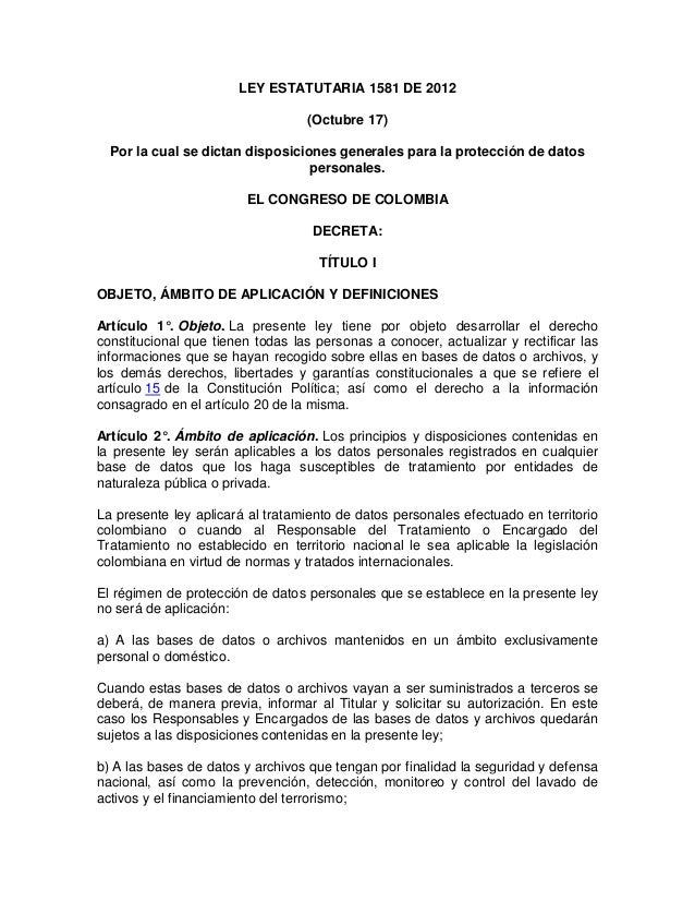 Artículo 1581 código civil colombiano Artículo 1581 código civil colombiano