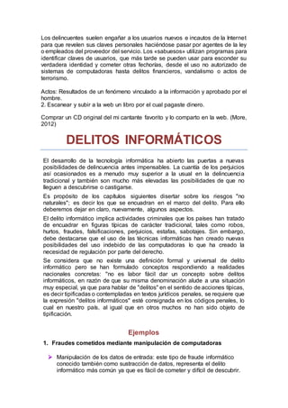 Leyes y acuerdos que regulan la actividad informatica | DOCX