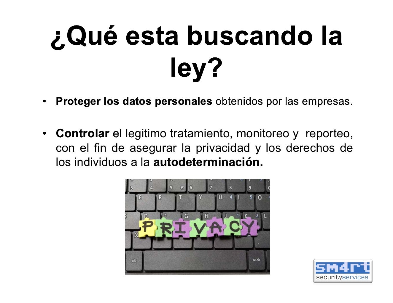 Ley federal de proteccion de datos personales Ley federal de proteccion de datos personales