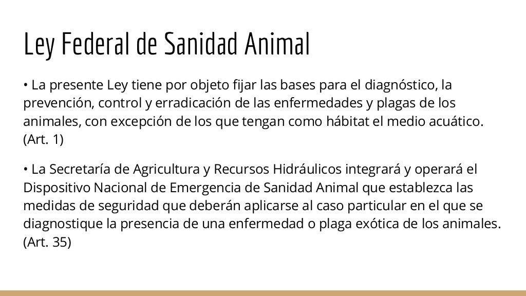 Ley federal de sanidad animal (1)
