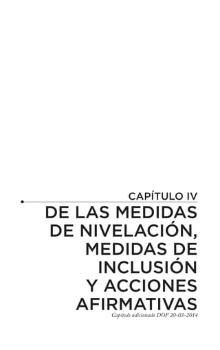 Ley Federal para Prevenir y Eliminar la Discriminación | PDF