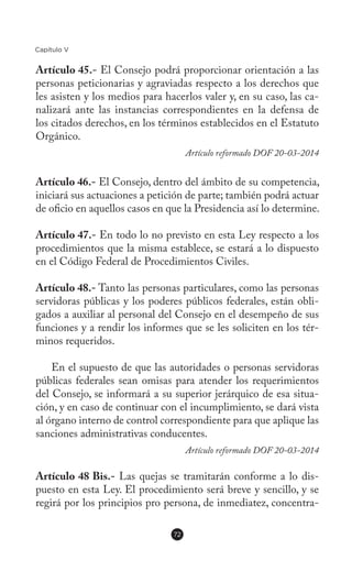 Ley Federal para Prevenir y Eliminar la Discriminación | PDF