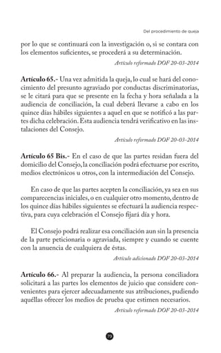 Ley Federal para Prevenir y Eliminar la Discriminación | PDF