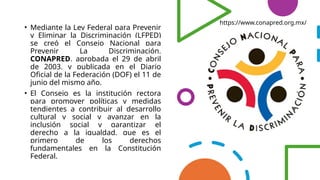 Ley Federal para Prevenir y Eliminar la Discriminación.pptx