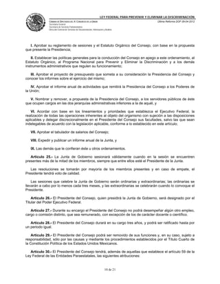 Ley federal para prevenir y eliminar la discriminación | PDF