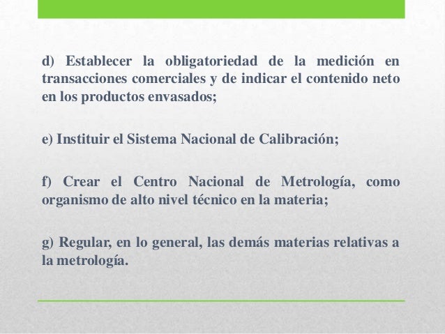 Ley federal sobre metrología y normalización