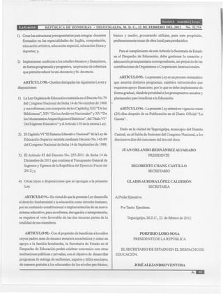 Ley fundamental de_educacion