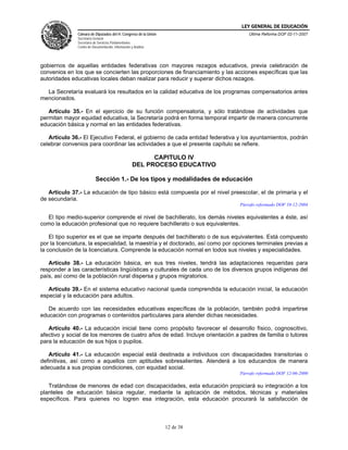 Ley General de Educación (México)