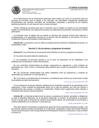 Ley General de Educación (México)
