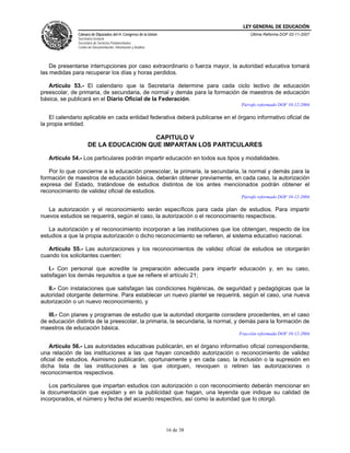 Ley General de Educación (México)