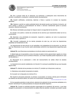 Ley General de Educación (México)