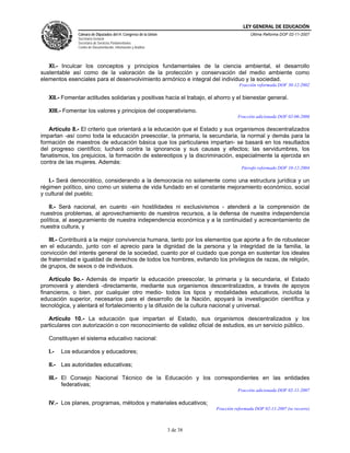 Ley General de Educación (México)