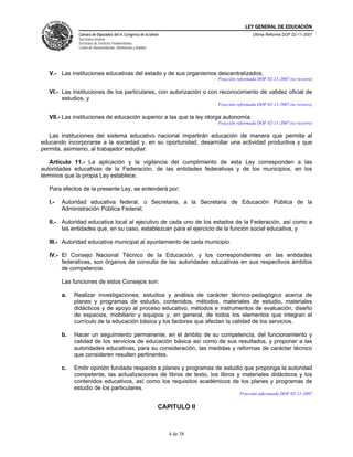 Ley General de Educación (México)