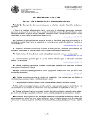 Ley General de Educación (México)