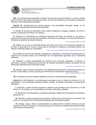 Ley General de Educación (México)