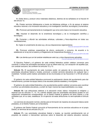 Ley General de Educación (México)