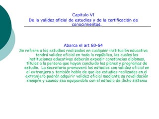 ley general de educacion y su forma .ppt