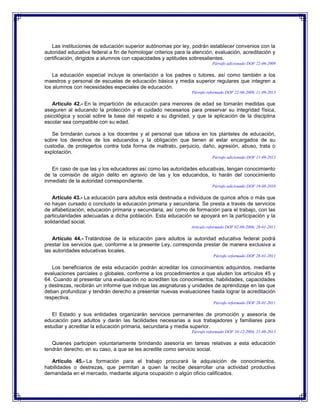 Ley general de educacion cap 4 | DOCX