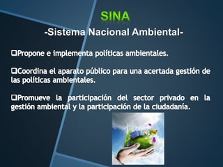-Sistema Nacional Ambiental-
 