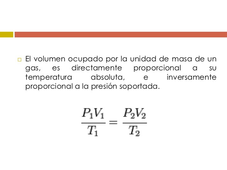 Ley general del estado gaseoso