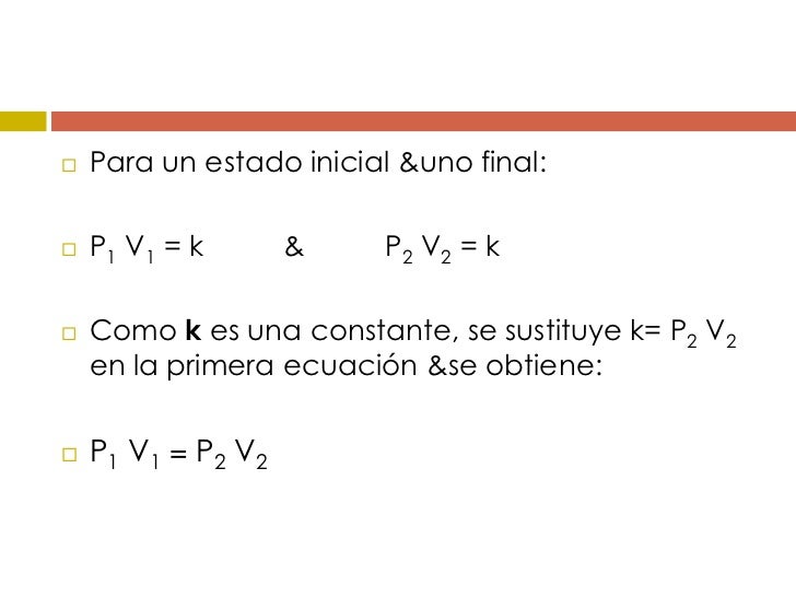 Ley general del estado gaseoso