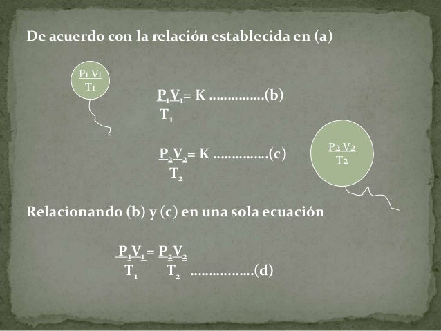 Ley general del estado gaseoso