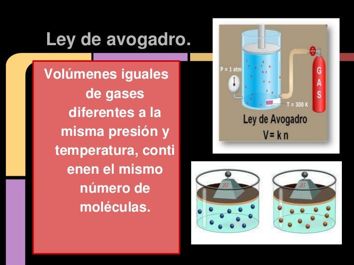 Ley general de los gases