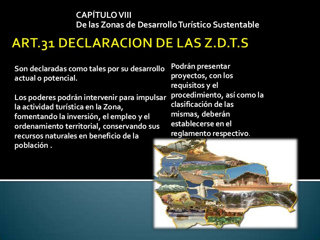 Ley general de turismo 2013