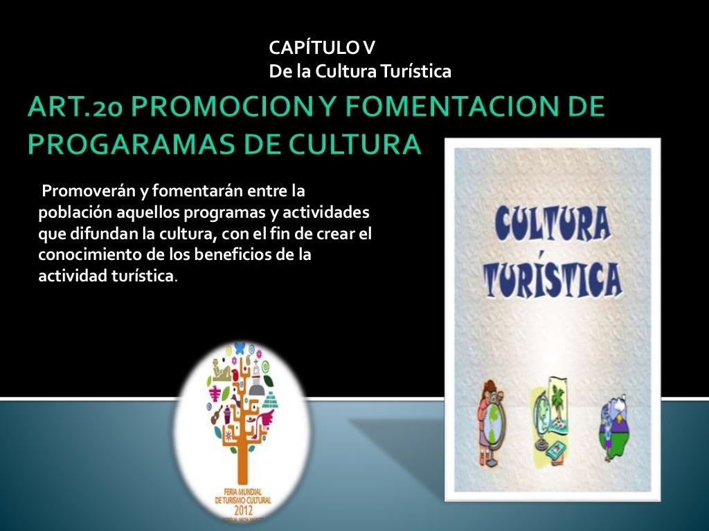 Ley general de turismo