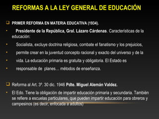 Ley General de Educación | PPT