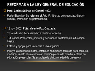 Ley General de Educación | PPT