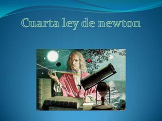 Newton fue el primero en explicar el
movimiento, tanto de los cuerpos celestes
—proporcionando la explicación
matemática d...