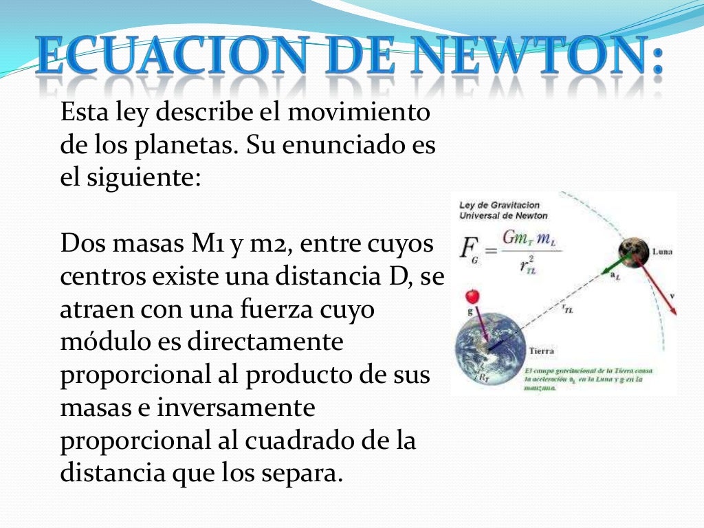 Ley gravitacional universal