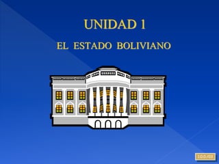 UNIDAD 1
EL ESTADO BOLIVIANO




                      1.0.0./03
 