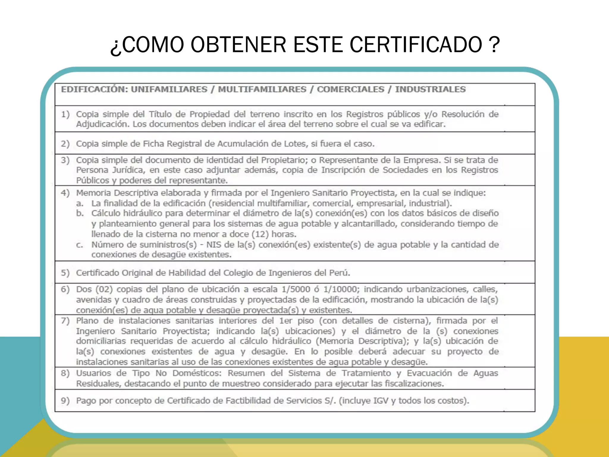 ¿COMO OBTENER ESTE CERTIFICADO ?
 