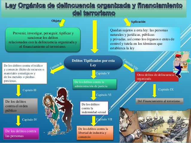 Ley orgánica de la delincuencia organizada y financiamiento