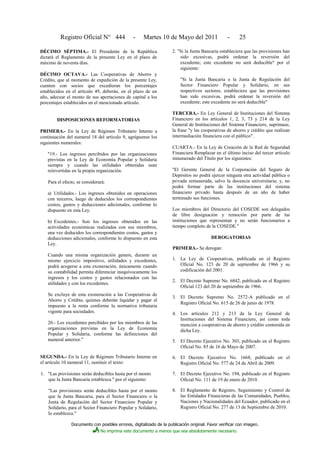 Ley orgánica de la economía popular y solidaria | PDF