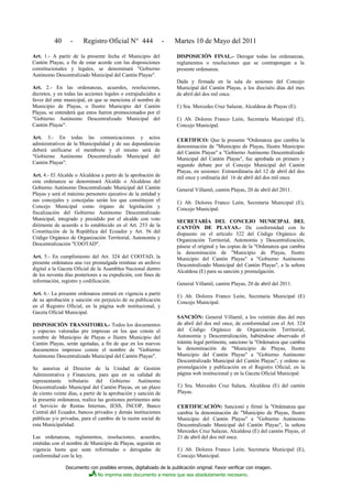 Ley orgánica de la economía popular y solidaria | PDF