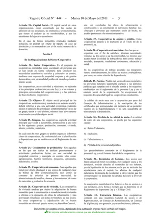 Ley orgánica de la economía popular y solidaria | PDF