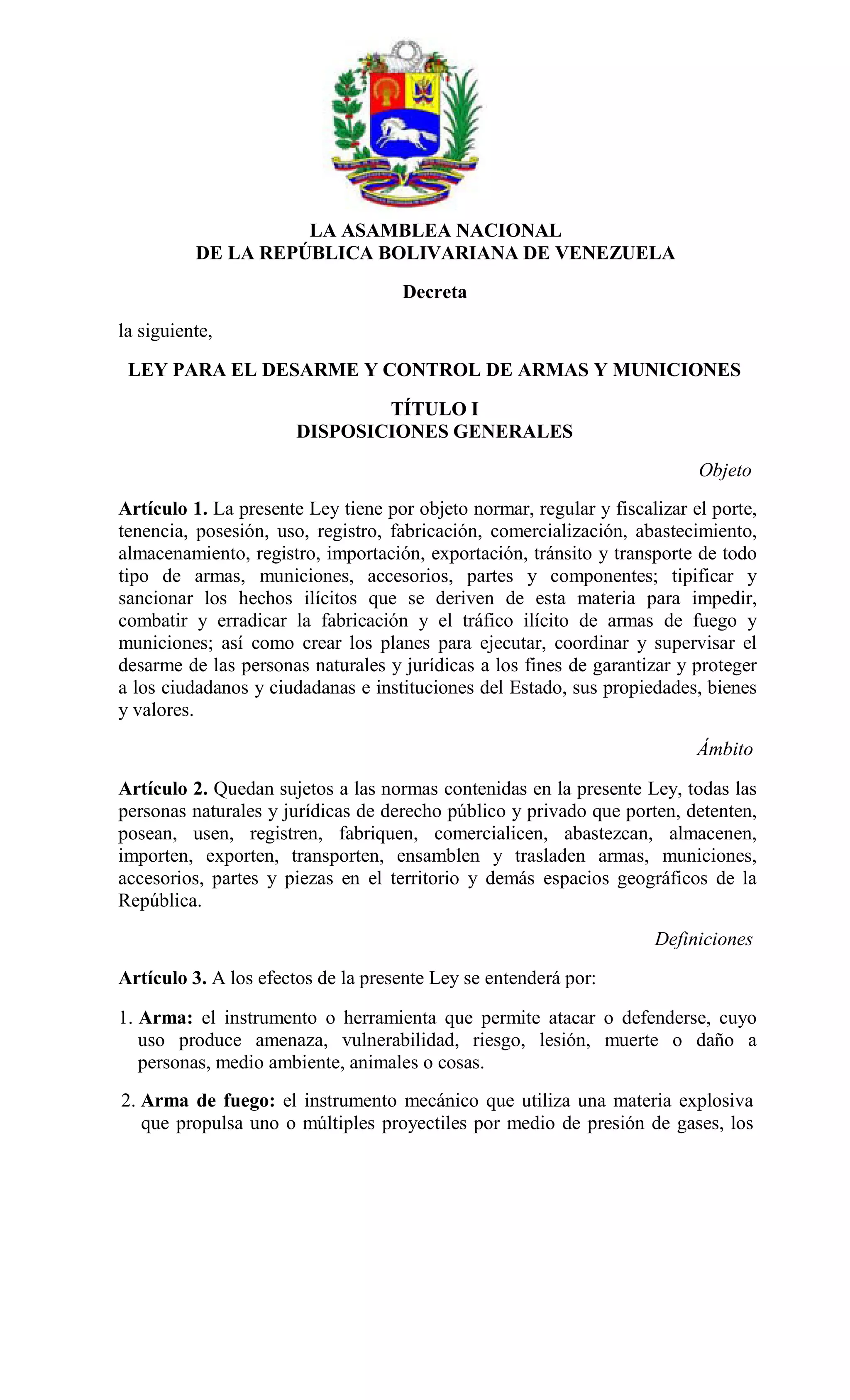 Ley para el_desarme_y_control_de_armas_y_ municiones PDF