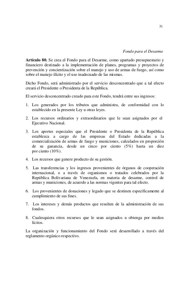 Ley para el_desarme_y_control_de_armas_y_ municiones