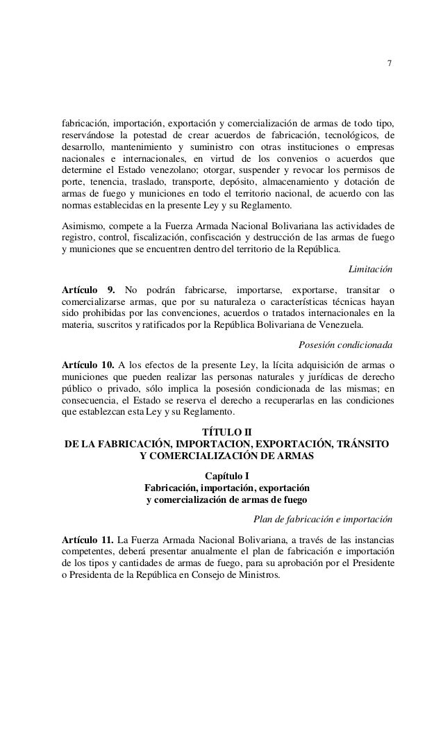 Ley para el_desarme_y_control_de_armas_y_ municiones