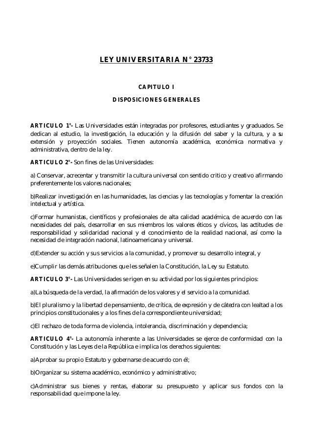 Ley universitaria 23733[1]
