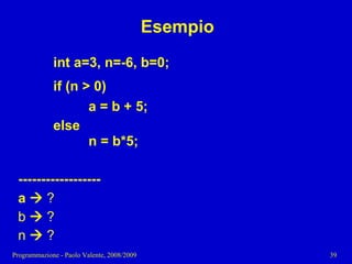 03 - Programmazione: Istruzioni C++