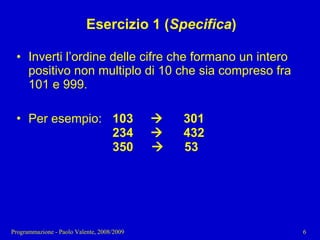 03 - Programmazione: Istruzioni C++