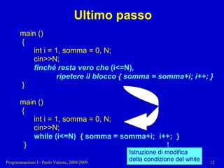 04 - Programmazione: Istruzioni Pt.2
