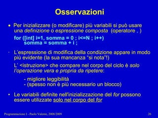 04 - Programmazione: Istruzioni Pt.2